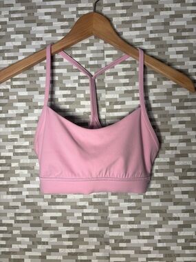 lululemon athletica Light Pink Strappy Sports Bra